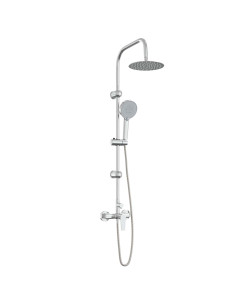 Sistema Doccia Cromato Acciaio Inox 21 x 48 x 112 cm 2