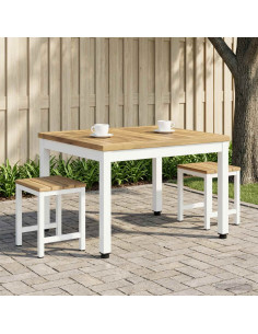 Tavolino da salotto Bianco 49 x 60,5 x 36 cm