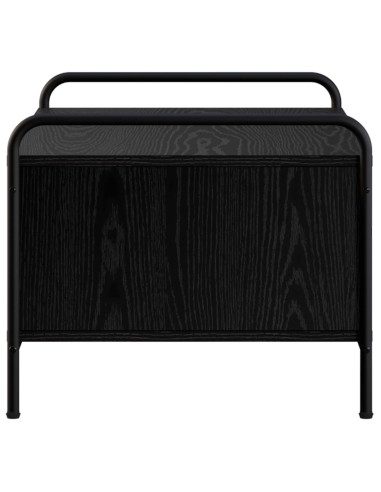Tavolino da salotto Rovere Nero 50 x 49 x 41 cm
