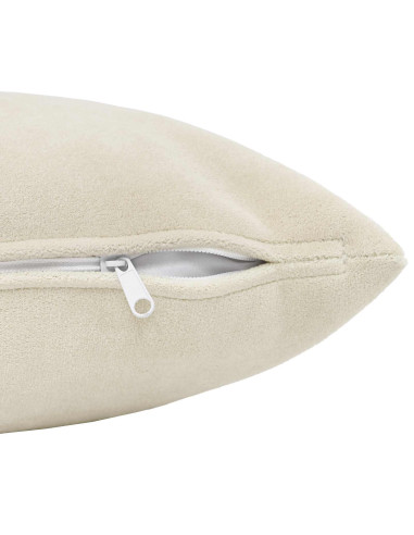 Federa 6 pcs HEERLEN Crema 30 x 50 cm Fleece in microfibra