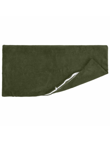 Federa 6 pcs HEERLEN Verde 30 x 50 cm Fleece in microfibra