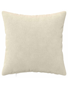 Federa 6 pcs HEERLEN Crema 35 x 35 cm Fleece in microfibra 2