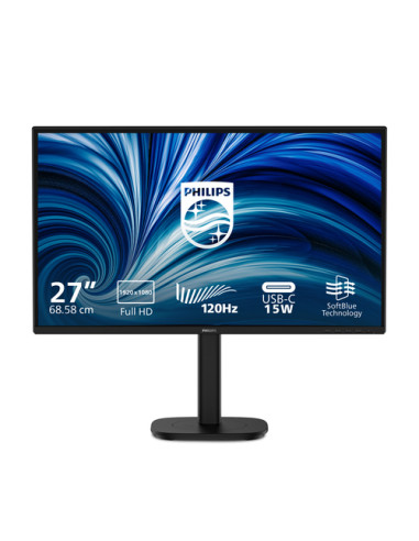 PHILIPS MONITOR 27 LED IPS  FHD 16:9 4MS, REG ALTEZZA, VGA/DP/HDMI