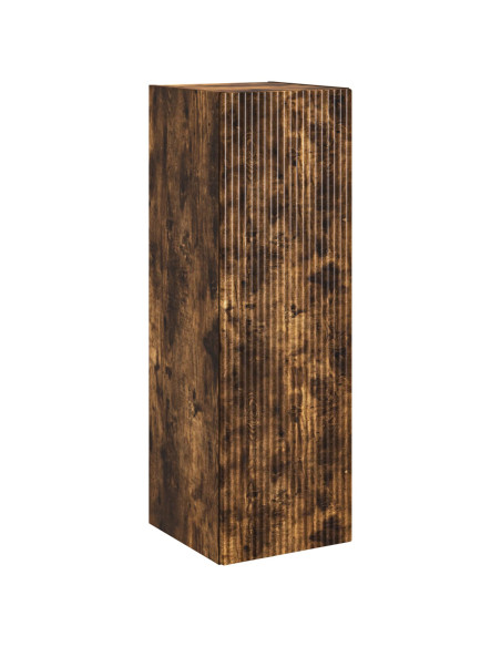 Set di Armadi da Bagno 5 pcs Rovere Fumo 50 x 14,5 x 70 cm