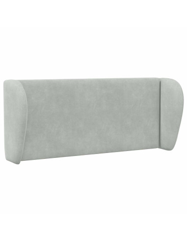 Orecchia della Testata Grigio chiaro 40 x 23 x 6 cm Velluto