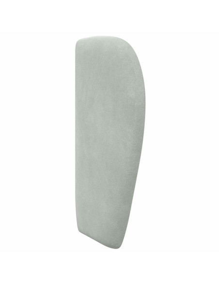 Orecchia della Testata Grigio chiaro 40 x 23 x 6 cm Velluto