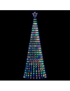 Albero di Natale a LED 475 LED Colorato 247 cm