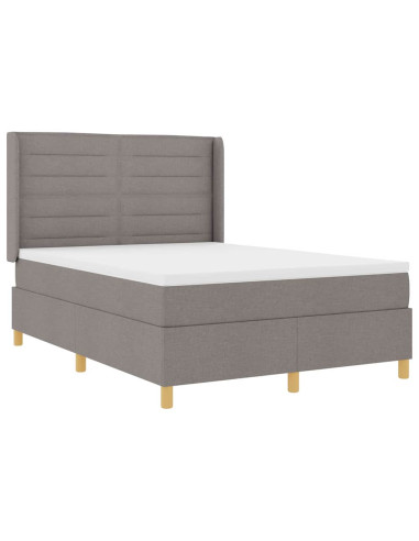 Letto a molle con strisce LED Talpa 160 x 200 cm Tessuto