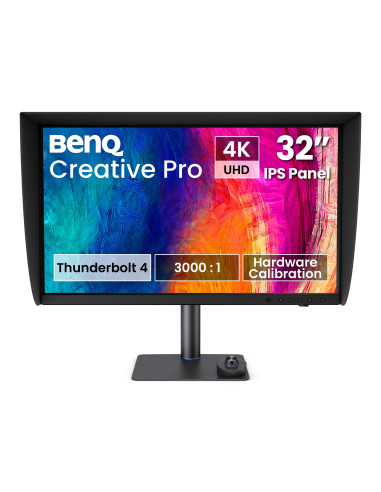 MON 31.5 IPS 4K DP HDMI USB C MM BENQ PV3250U REG ALTEZZA