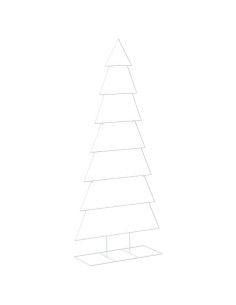 Albero di Natale in metallo con supporto KUOPIO 210 cm Acciaio 2