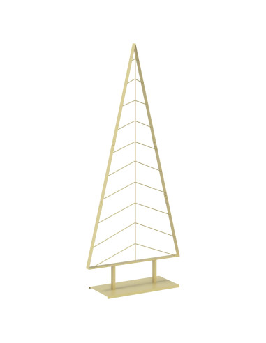 Albero di Natale in metallo con supporto KUOPIO 210 cm Acciaio