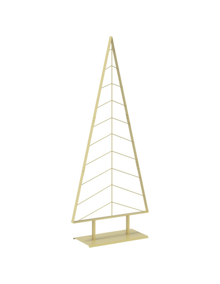 Albero di Natale in metallo con supporto KUOPIO 210 cm Acciaio