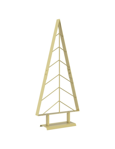 Albero di Natale in metallo con supporto KUOPIO 90 cm Acciaio