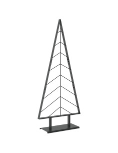 Albero di Natale in metallo con supporto KUOPIO 150 cm Acciaio 2