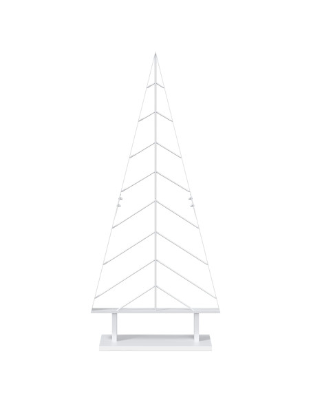 Albero di Natale in metallo con supporto KUOPIO 125 cm Acciaio