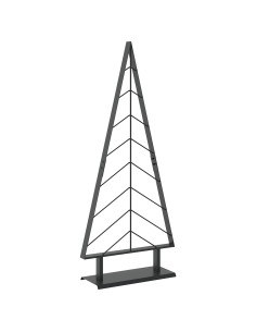 Albero di Natale in metallo con supporto KUOPIO 125 cm Acciaio 2