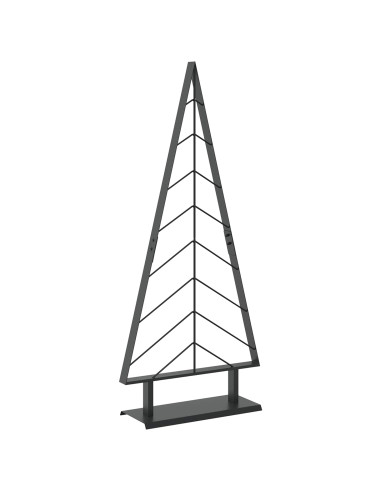 Albero di Natale in metallo con supporto KUOPIO 125 cm Acciaio