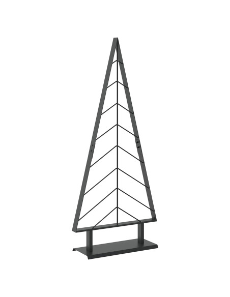 Albero di Natale in metallo con supporto KUOPIO 125 cm Acciaio