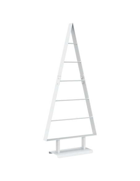 Albero di Natale in metallo KUOPIO 90 cm Acciaio Bianco