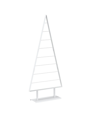 Albero di Natale in metallo KUOPIO 180 cm Acciaio Bianco