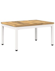 Tavolino da salotto Bianco 49 x 68,5 x 36 cm 2