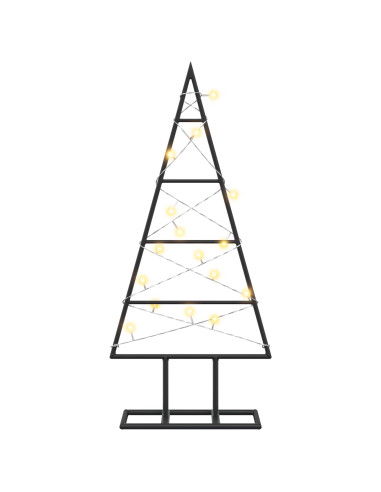 Albero di Natale in metallo KUOPIO 60 cm Bianco caldo
