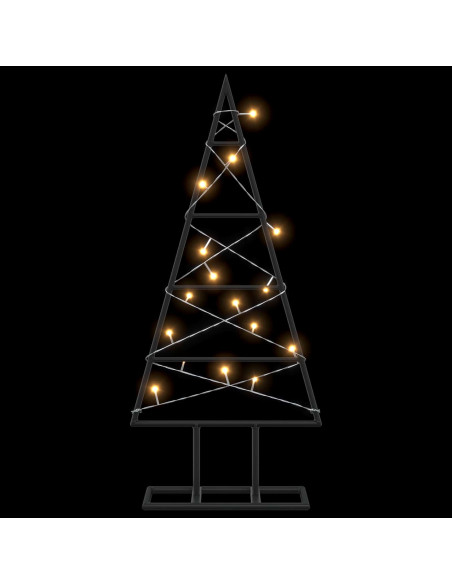 Albero di Natale in metallo KUOPIO 60 cm Bianco caldo
