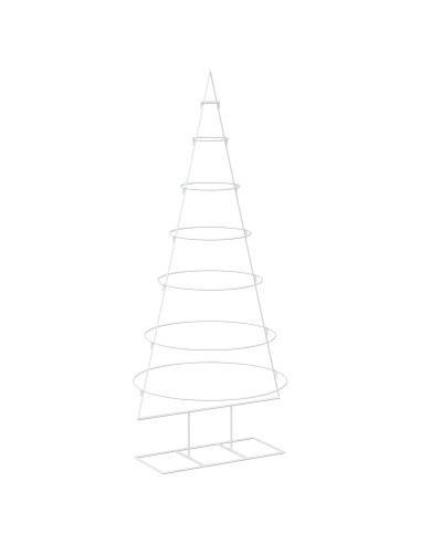 Albero di Natale in metallo con supporto KUOPIO 180 cm Acciaio