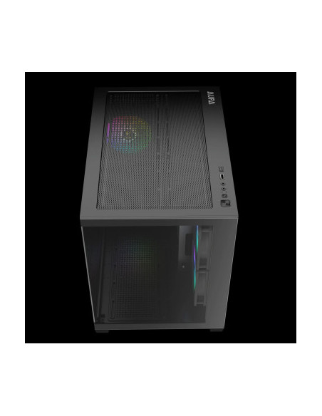 GAMDIAS CASE MID TOWER AURA GC10M V2 ARGB 2TG 3x120 ARGB