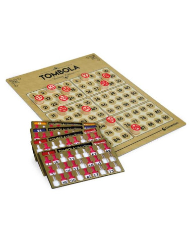 TOMBOLA 36 CARTELLE DE LUXE
