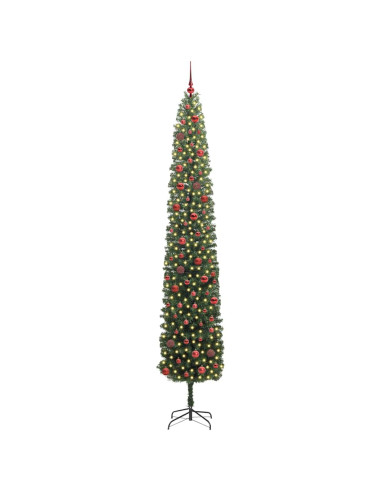 Albero di Natale artificiale con 300 LED Verde 270 cm