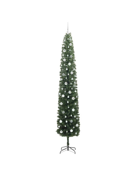 Albero di Natale artificiale con 300 LED Verde 270 cm