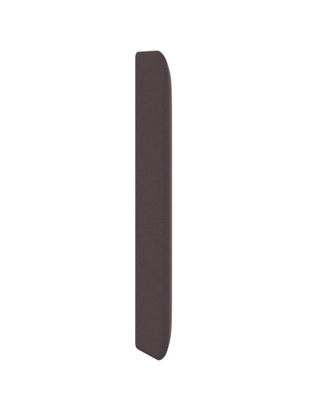 Orecchia della Testata Marrone 80 x 16 x 4 cm Tessuto