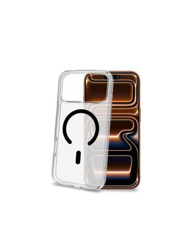 Celly Gelskin Magsafe Trasp. Cover Iphone 18 PRO Max/17 Pro Max Blk