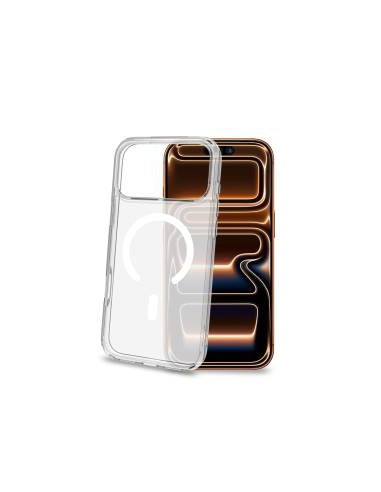 Celly Gelskin Magsafe Trasp. Cover Iphone 18 PRO Max/17 Pro Max Wht
