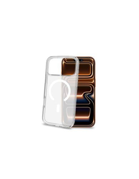 Celly Gelskin Magsafe Trasp. Cover Iphone 18 PRO Max/17 Pro Max Wht