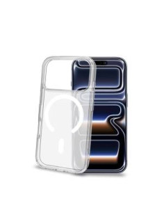 Celly Gelskin Magsafe Trasp. Cover Iphone 18 PRO/17 Pro Bianco