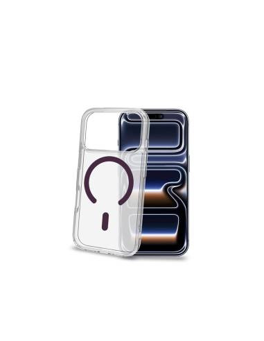 Celly Gelskin Magsafe Trasp. Cover Iphone 18 PRO/17 Pro Cherry