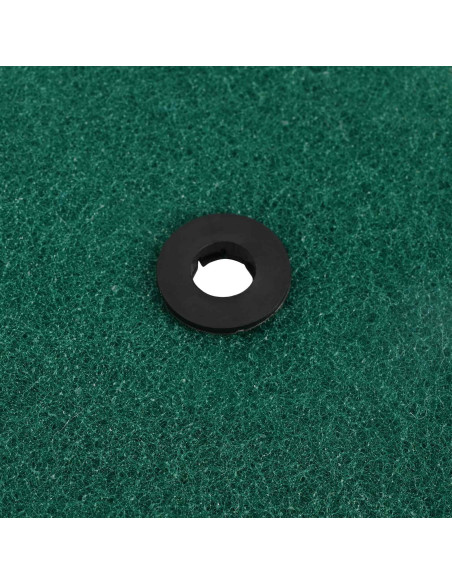 Lucidatrice per pavimenti 4 pz Ø 14 cm Verde Scuro Microfibra