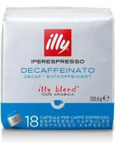 Illy Capsule Iperespresso Tostato Decaffeinato 18pz