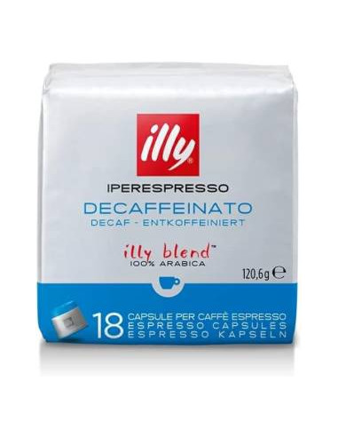 Illy Capsule Iperespresso Tostato Decaffeinato 18pz