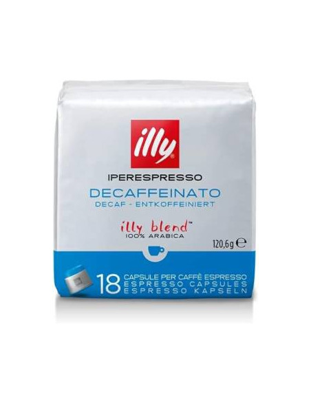 Illy Capsule Iperespresso Tostato Decaffeinato 18pz