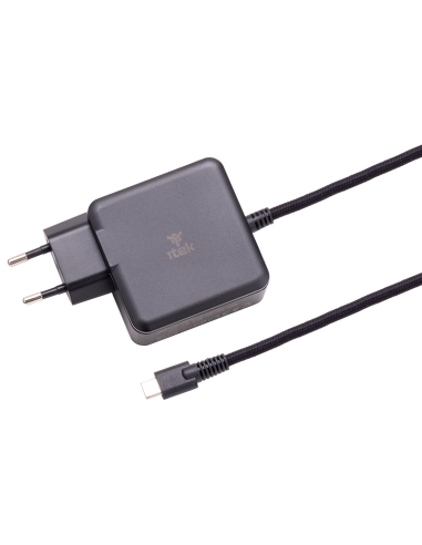 ITEK ALIMENTATORE UNIV. NOTEBOOK e DISPOSITIVI USB-C PD-65W GaN 8 connettor
