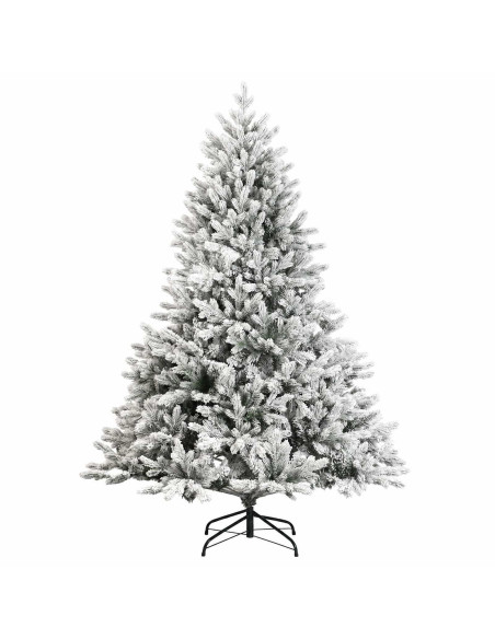 Albero di Natale artificiale con palline 240 cm 300 LED