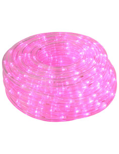 Tubo luminoso LED di Natale 2400 LED Rosa 100 m 2
