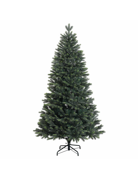 Albero di Natale Artificiale con Palline 120 cm 150 LED