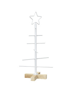 Albero di Natale in metallo con supporto KUOPIO 60 cm Acciaio 2
