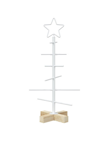 Albero di Natale in metallo con supporto KUOPIO 60 cm Acciaio