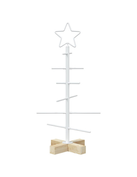 Albero di Natale in metallo con supporto KUOPIO 60 cm Acciaio