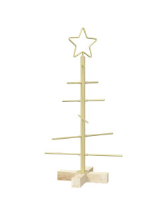 Albero di Natale in metallo con supporto KUOPIO 60 cm Acciaio 2